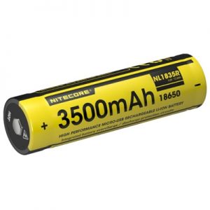 Nitecore 18650 3500mAh USB Rechargeable Li-ion Battery NL1835R