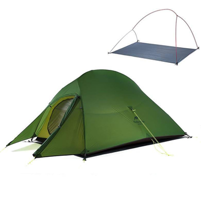 Naturehike Cloud UP 2 Person 4-season Camping Tent 20D dark green