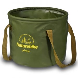 Naturehike Foldable Waterproof Round Camping Bucket 10L green