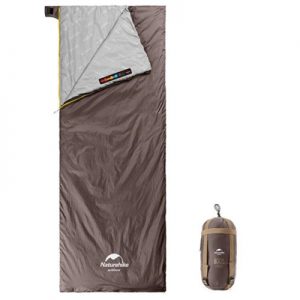 Naturehike LW180 Lightweight Sleeping Bag XL grayish brown