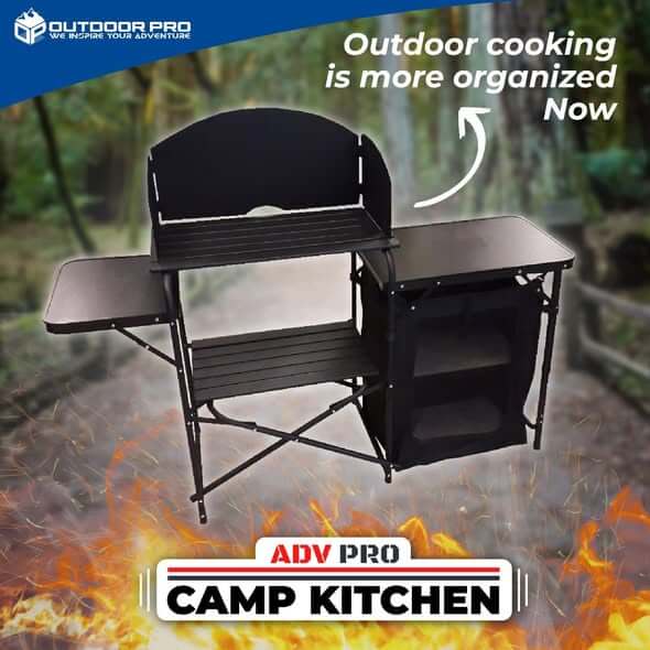 CAMP KITCHEN SINGLE BLACK