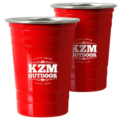 KZM Wave Cold Cup 2P red
