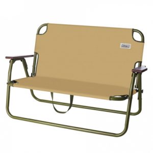 Coleman Relax Folding Bench coyote brown