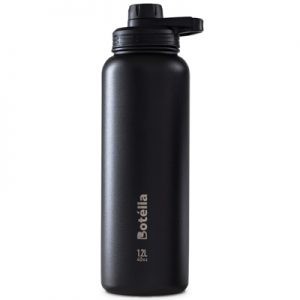 Botella 40oz Stainless Steel Vacuum Flask black