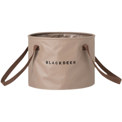 Blackdeer Multifunctional Round Folding Bucket 10L sand brown