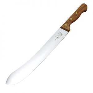 F.Herder 12 inch Bullnose Knife Wooden Handle Germany 0347-31,00