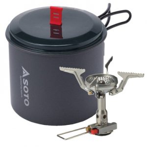Soto OD-1NVE NR New River Pot Combo + Amicus Stove with Igniter