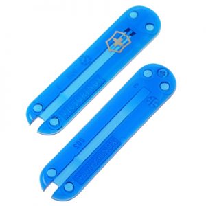 Victorinox 58mm Scale Handles translucent blue