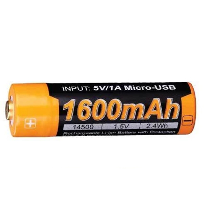 Fenix ARB-L14-1600U USB Rechargeable 14500 Li-ion Battery