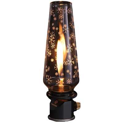 Thous Winds Camping Retro Gas Lamp small snowflake
