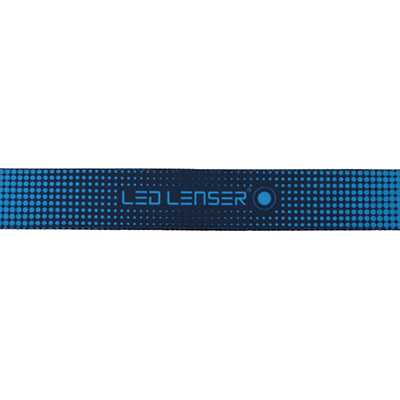 LED Lenser Elastic Headband blue