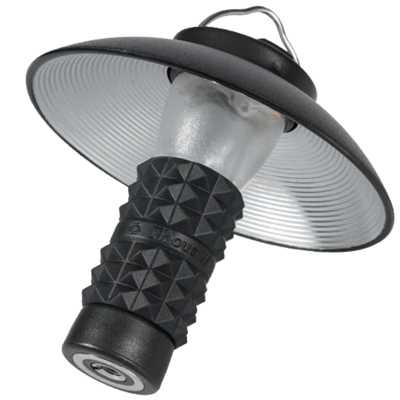 Thous Winds Lighthouse Camping Light with Lampshade black
