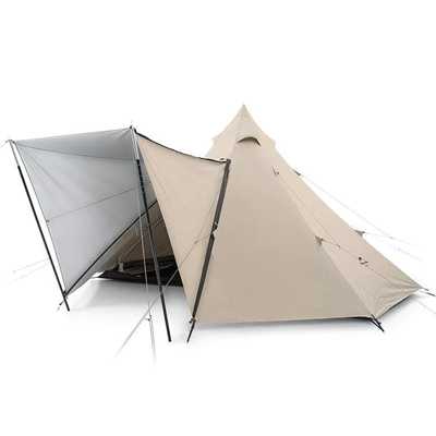 Naturehike Octagon Ranch Pyramid Tent with Snow Skirt golden
