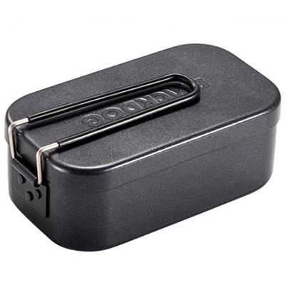 Blackdog Aluminum Lunch Box black