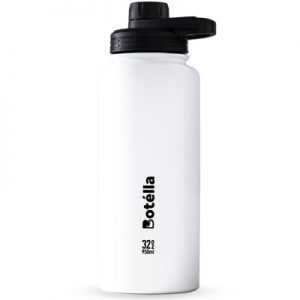 Botella 32oz Stainless Steel Vacuum Flask white