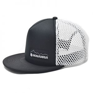 Monmaria 4 Peaks Snapback Hat black