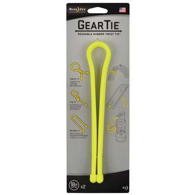 Nite Ize Gear Tie 18'' neon yellow