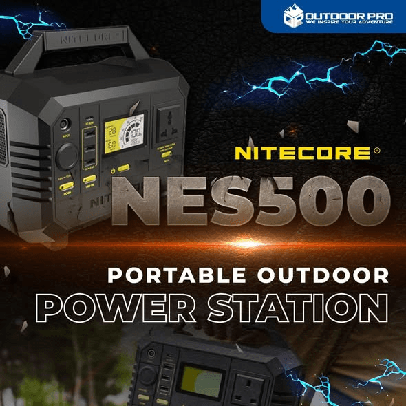 NITECORE NES500 PORTABLE OUTDOOR POWER STATION
