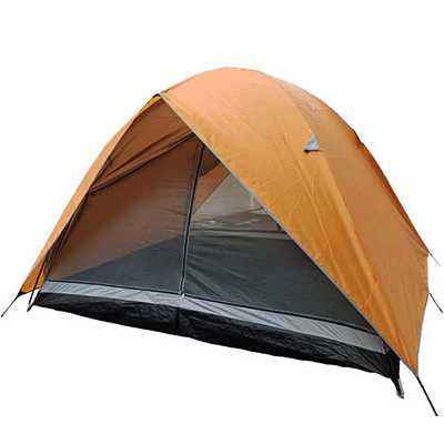 Bazoongi ODP 0744 1503 N 6 Persons Silver Dome Tent orange