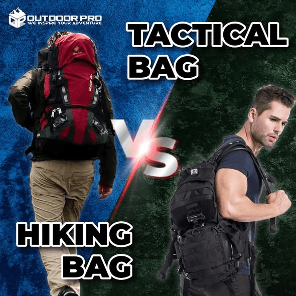 TACTICAL BAG VS HIKING BAG