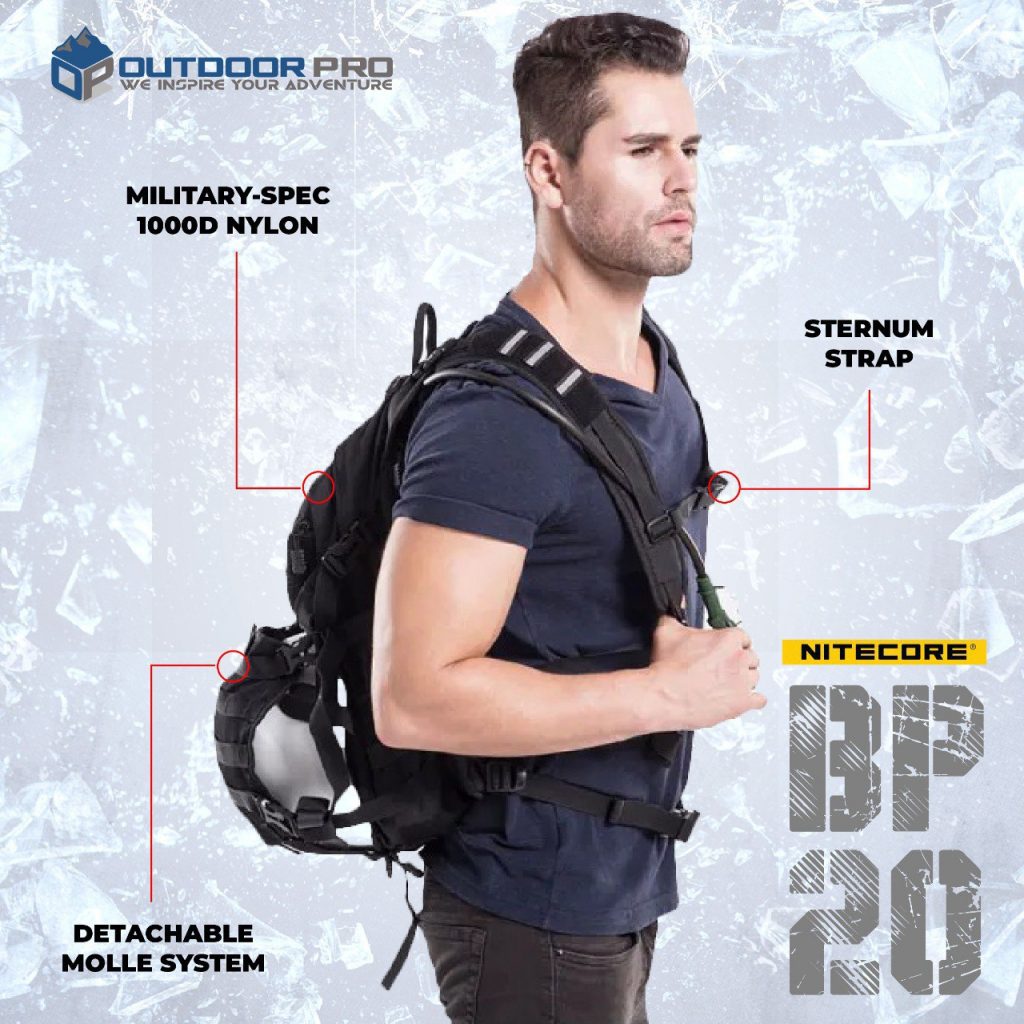 NITECORE BP20 TACTICAL MULTI-PURPOSE BACKPACK