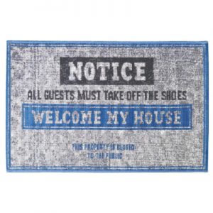 Post General To-Go Mat notice