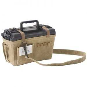 Post General Waxed Canvas Ammo Tool Box brown