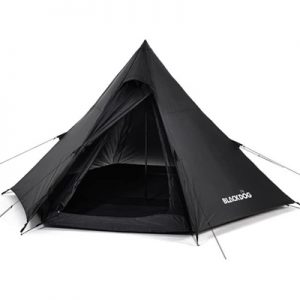 Blackdog Hexagon Pyramid Camping Tent black