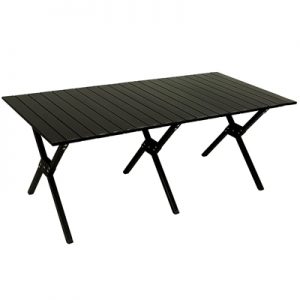 ODP 0708 Aluminium Folding Table 120cm black