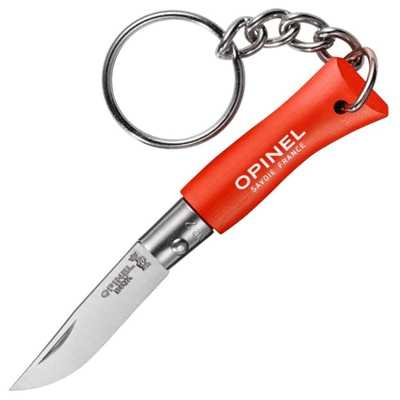 Opinel ODP 0763 N°02 Keychain Stainless Steel orange