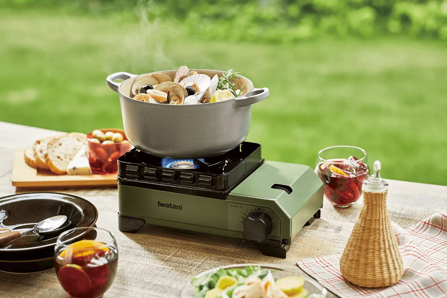 IWATANI TAFUMARU JR OUTDOOR GAS STOVE