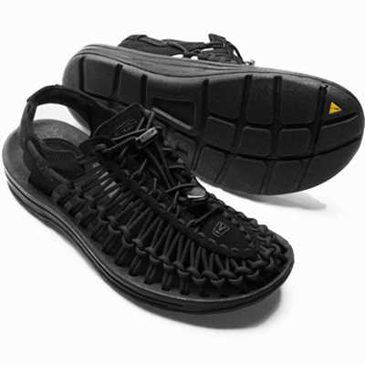 Keen Men's Uneek Sandal US8 black black