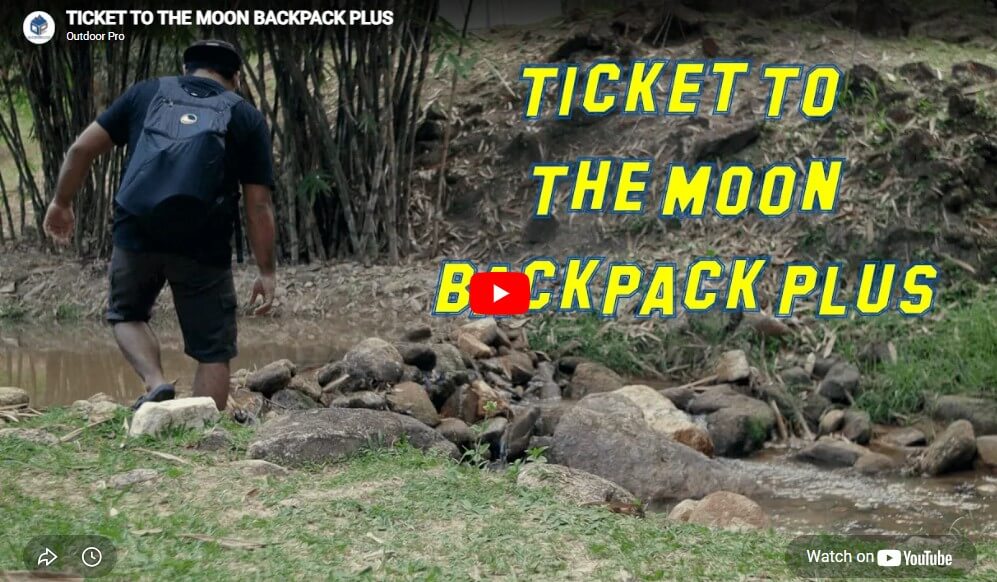 Ticket To The Moon Backpack Plus