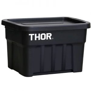 Thor 22L Tote Box with Lid black
