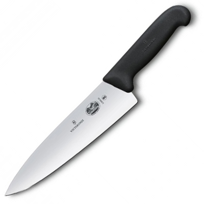 Victorinox 5.2063.20 Fibrox Chef 20cm Rigid Extra Wide Carving Knife
