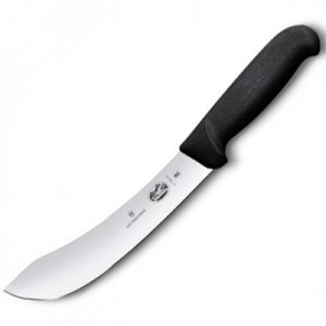 Victorinox 5.7703.18 Fibrox 18cm Curved Rigid Butcher Skinning Knife