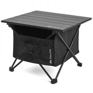 Shinetrip Foldable Table with Storage Box Small A292-G03 black