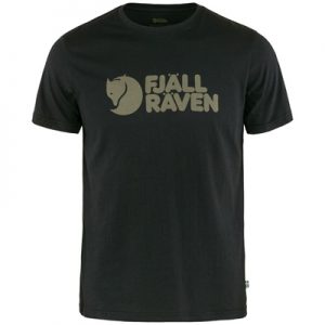 Fjallraven Logo T-shirt M Size L black