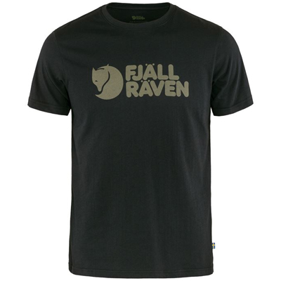 Fjallraven Logo T-shirt M Size L black