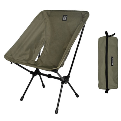 Shinetrip Low Back Foldable Camping Chair A428-D00 army green