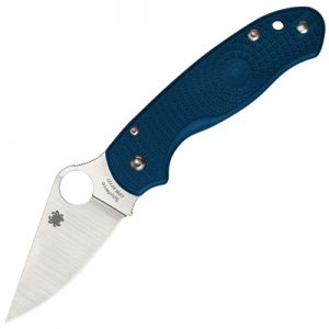 Spyderco Para 3 Blue FRN Lightweight Folding Knife C223PCBL