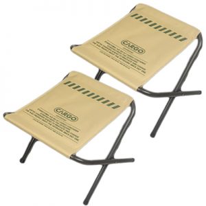 Cargo Container Wide BBQ Chair 2pcs beige
