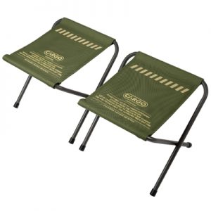 Cargo Container Wide BBQ Chair 2pcs khaki