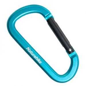 Naturehike 8cm D-Type Multifunctional Hang Buckle without Lock blue