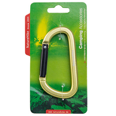 Naturehike 8cm D-Type Multifunctional Hang Buckle without Lock green