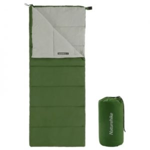 Naturehike F150 Envelop Washable Cotton Sleeping Bag green