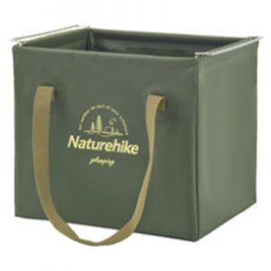 Naturehike Foldable Waterproof Square Camping Bucket 20L green
