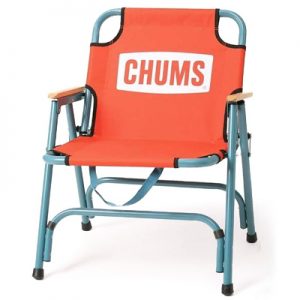 Chums Back with Chair paprika red blue gray