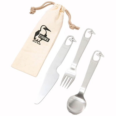Chums Booby Cutlery Set