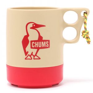 Chums Camper Mug Cup Large beige red